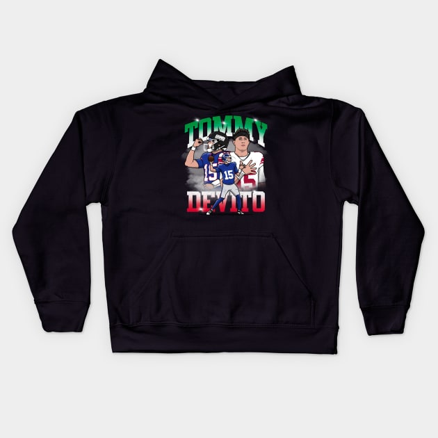 Bootleg devito Kids Hoodie by Seeyaseiya